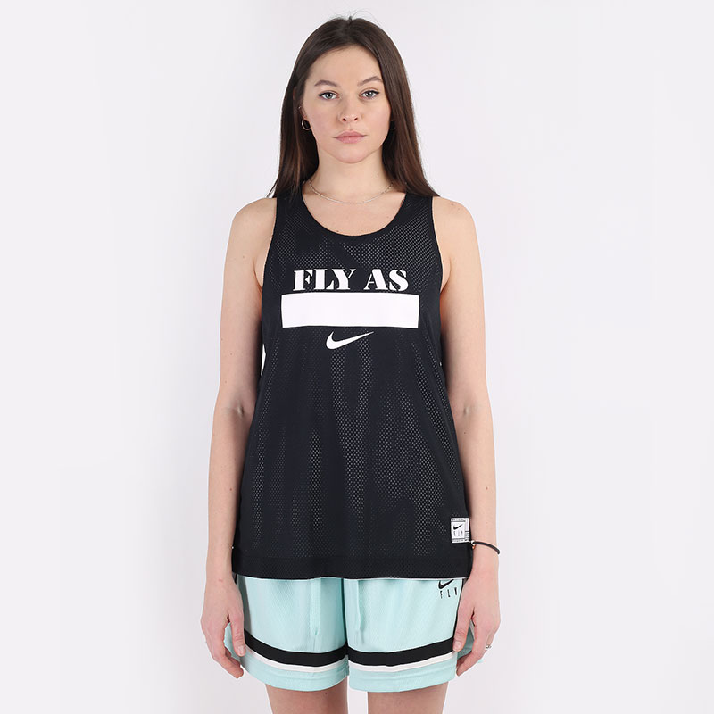 Женская майка Nike Essential Fly Reversible Basketball Jersey (CZ6610-010)  - цена, описание, фото 3